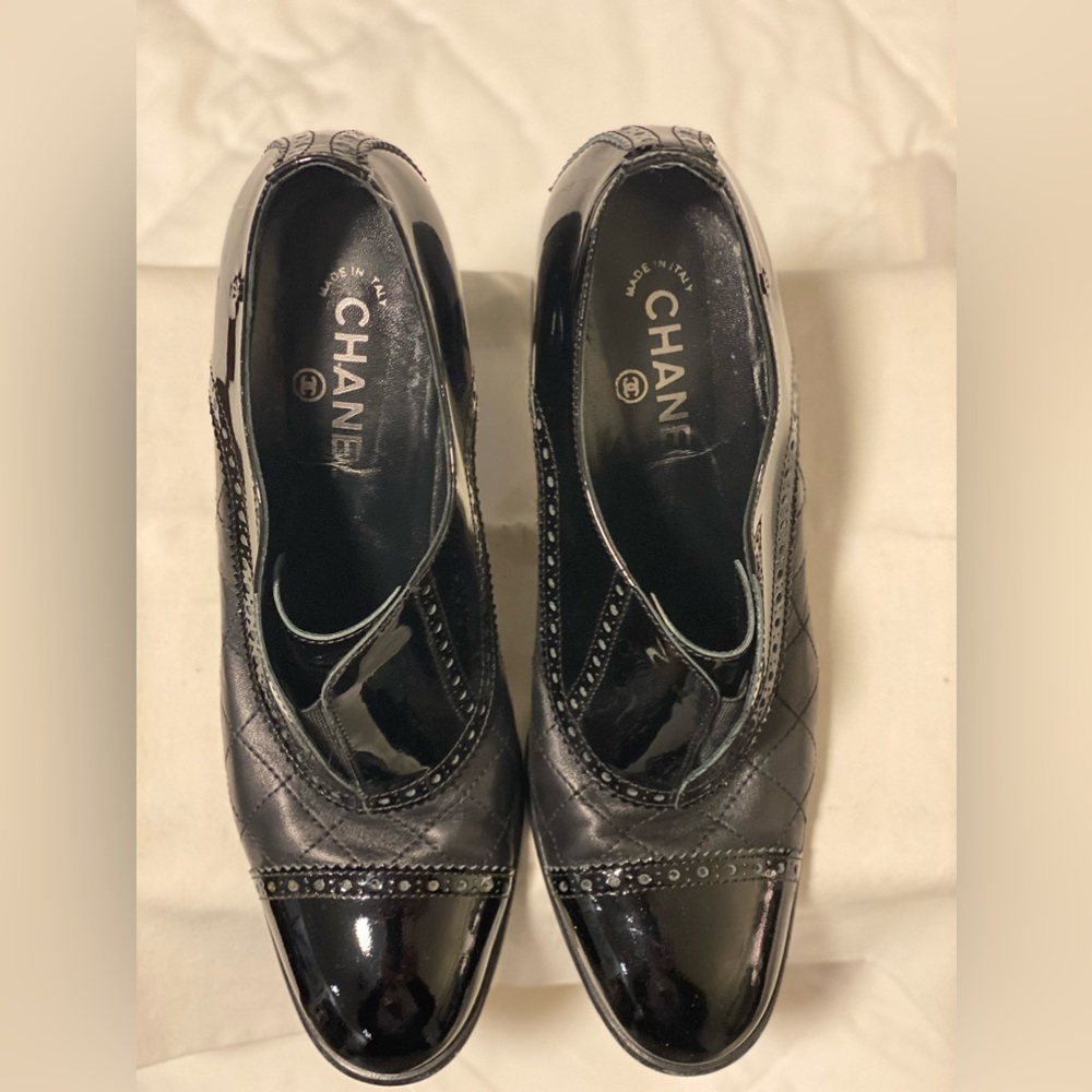 Chanel - RARE FIND-  2004 Brogues, Wingtip, Oxford spectator pump - Picture 9 of 15